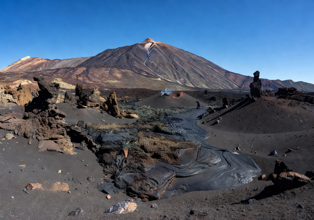 Mount Teide volcanic landscape in Tenerife